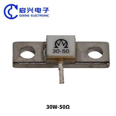 Quality High Power RF Resistor Flange 50 Ohm Ceramic Power Resistor 1000W 800W 600W factory