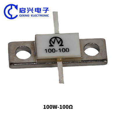 Quality RIG High Power RF Resistor 100 Watt 100 Ohm Flange Resistor factory
