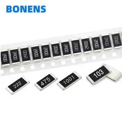 Quality Thick Film Chip Resistor SMD 0201 0402 0603 0805 1206 1210 1812 2010 2512 0R to 10M 1 Percent factory