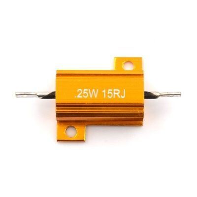 Quality RX24 30W Gold Aluminum Housed Wirewound Power Resistor Dynamic Braking Strong Overload Capacity factory