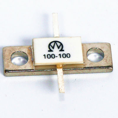 Quality 100W 50 Ohm Flange Resistor 5 Percent Tolerance High Power RF Applications factory