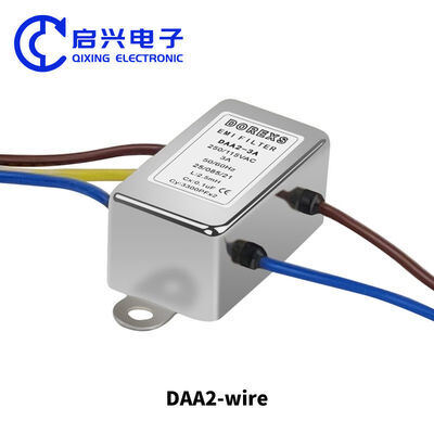 Quality Single Phase EMI Power Filter 220V DBA4 Series Current 20A to 30A factory