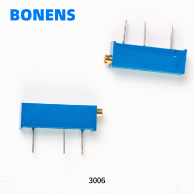 Quality 3386 Series Single Turn Potentiometer 10k Ohms 500V Withstand Voltage Metal Glass Glaze Trimmer factory