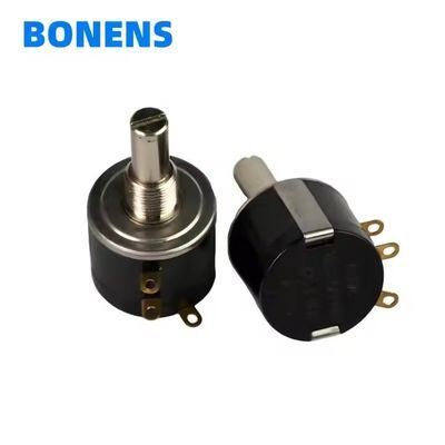 Quality 534 10K 100K Ohm Precision Multiturn Rotary Multi Turn Wirewound Potentiometer factory