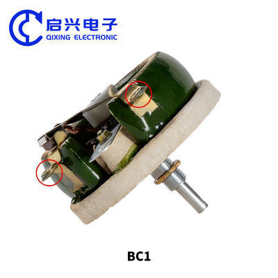 Quality Ceramic Disc Rheostat 50W Variable Resistor 1 Ohm to 10K Ohm ±5 Percent Tolerance factory