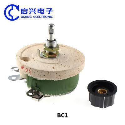 Quality Wirewound Rotary Variable Resistor with Switch 25W 50W 100W 500W factory