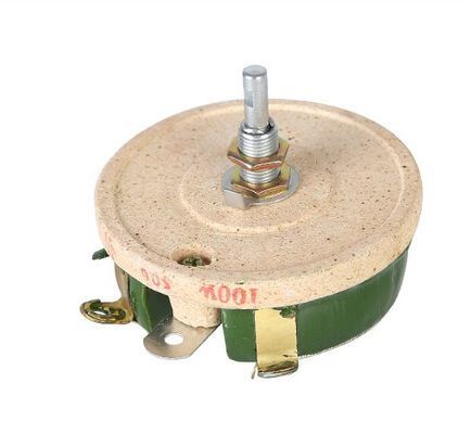 Quality 50W 10R 20R 30R Variable Resistor BC1 Line Wound Porcelain Disk Resistor factory
