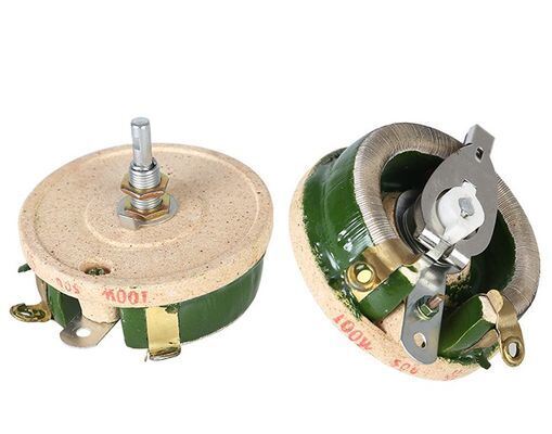 Quality Porcelain Disk Variable Resistor Round Disk Resistor BC1 25W 50W 300W 1K Potentiometer factory