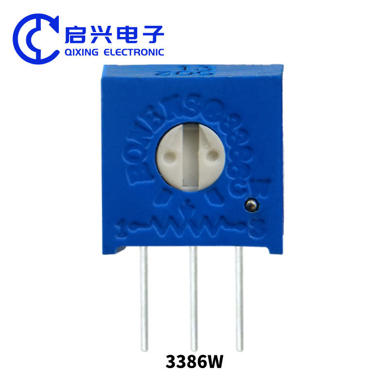 3386 Series Single Turn Potentiometer 10k Ohms Withstand Voltage 500V