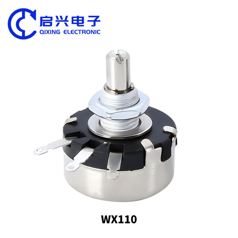 1W Single Coil Wire Wound Potentiometer 100 Ohm