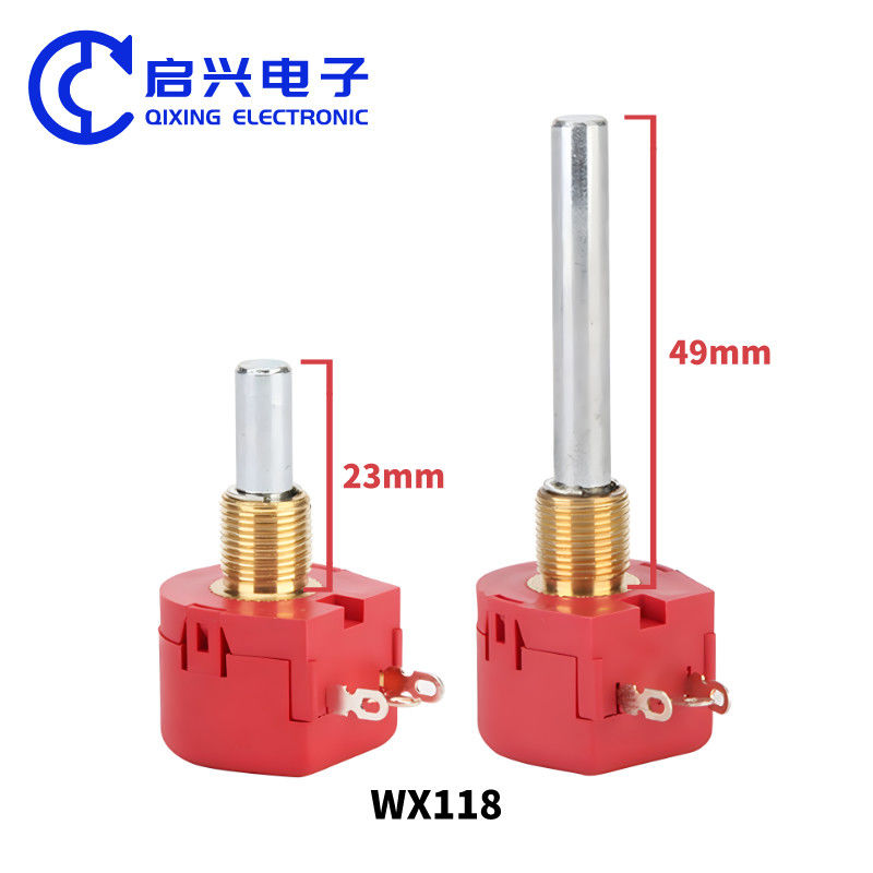 Uxcell 2W 15K Ohm Resistence Rotary Wirewound Pots Potentiometer W Knob