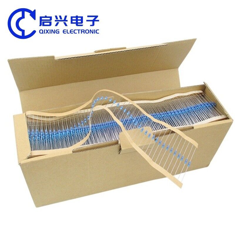 Kit Assortimento Resistenze 1/6W – 5W: Pellicola Metallo E Carbonio – Fai Da Te Elettronico