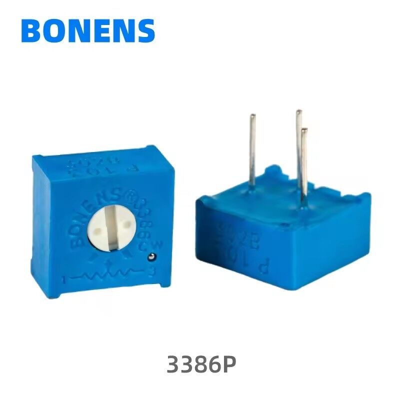 3386 3386P Single Turn Trimming Potentiometer 0.5w 10% 1K 2K 5K 10K 20K ...
