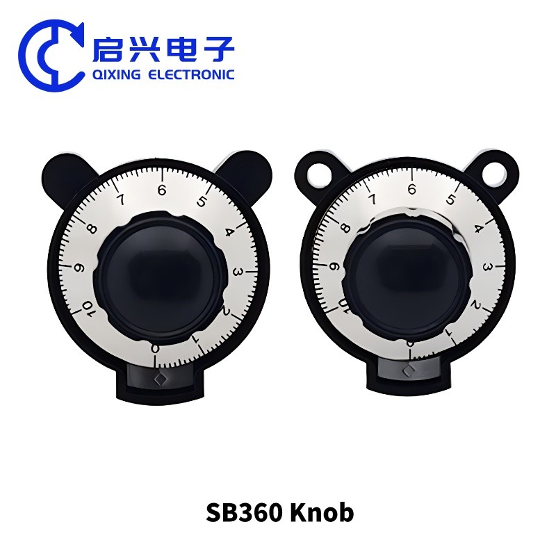 【期間限定特価】 SB360-B SB360-A Knob Potentiometer Linear Scale Knob Digital ギター
