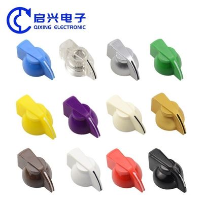 BONENS K7-1 Chicken Head Guitar Knobs Screw With 18 Teeth / 6.35MM Shaft Hole Diameter