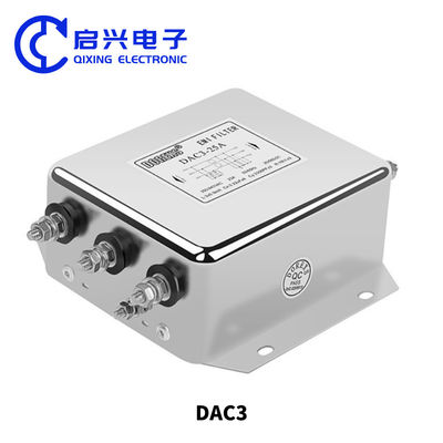 High power DAC3 Three phase EMI filter 6A10A 20A 30A Power noise filter