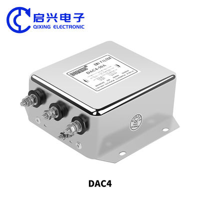 Three Phase Three Line Filter EMI Filter DAC4 30A 60A emi power filter 100amp 380V