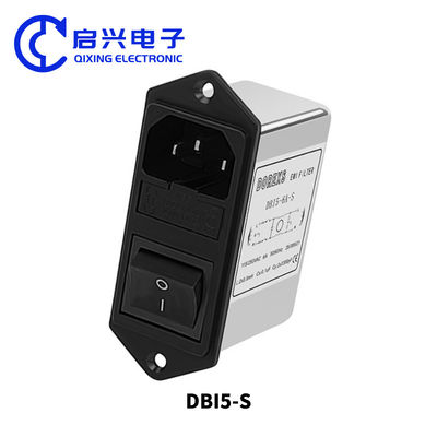 DBI5-S EMI Power Line Noise Filters With Fuse IEC Socket Type