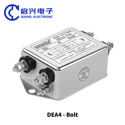 DEA4 Single Phase AC Power Supply EMI Filter 220VAC 3A/6A/10A/20A Good Suppression Effect