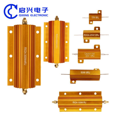 RX24 50W 6RJ 6Ohm 8Ohm 10Ohm 8R Canbus 500 Watt 5 Ohm Resistor High Voltage Power Load Resistor 50w 6rj