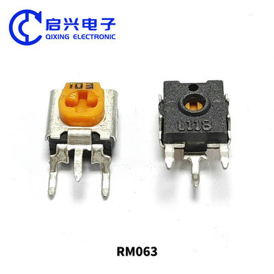 RM063 Vertical Plug-in Potentiometer 100R-1M for Audio Devices and Electronic Devices