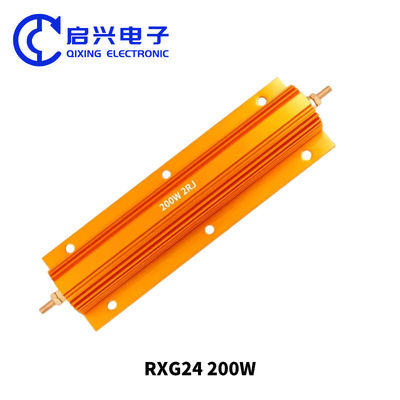RXG24 Gold Aluminum Shell Resistor High Power Wirewound Resistor