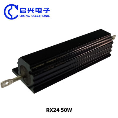 RX24 Black Aluminum Housing 50W Wire Wound Brake Resistor