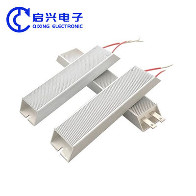 Trapezoidal aluminium housing brake resistors are used in frequency converter servo motors