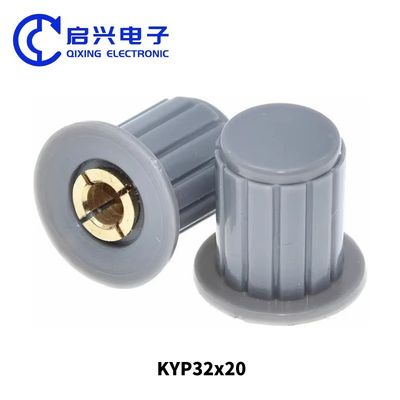 BONENS 4mm 6.35mm 6.4mm Potentiometer Knob Amplifier Knobs KYP25-18-6J KYP16-16 KYP32-20-6