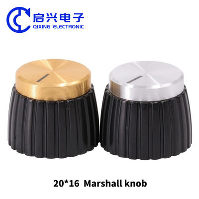 20X16 Marshall 6mm Spline Potentiometer Knob 500VAC Switch Adjustment