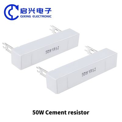 cement resistor 5W 10W 20W 0.1/0.22/0.33/0.47/0.5/1/2/5/10/1K/10K ohms 5% leads
