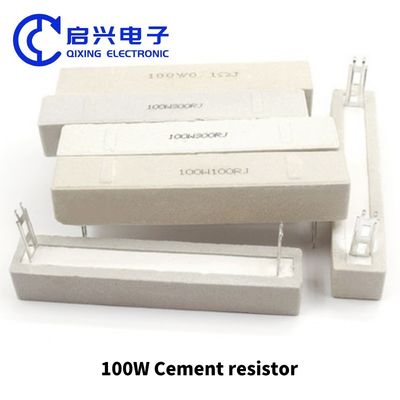 China factory Resistor 1W 2W 3W 5W 11W 15W 17W 20W 25W ceramic Cement Resistor Cement Resistors