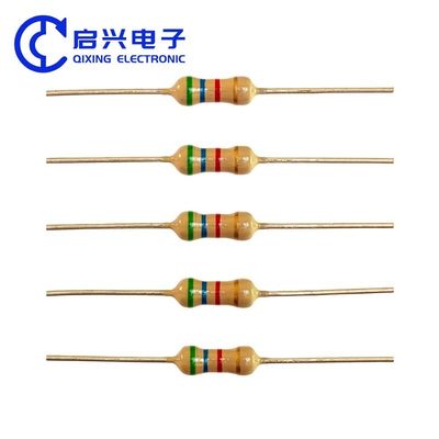 1/4w Metal Film Resistor Carbon Film Resistor 300V Max Working