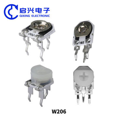 W206 0.25W Single Coil Potentiometer with Easy Adjustment and Long-Term Workability