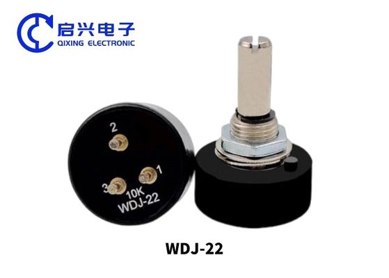 WDJ-22 Rotary Potentiometer Conductive Plastic Potentiometer H0SS BI Model 6178 360 Degrees 5K Ohm