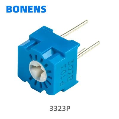 3323P Single Turn Metal Glass Glaze Trimmer Potentiometer 5k Precision Adjustable Resistor