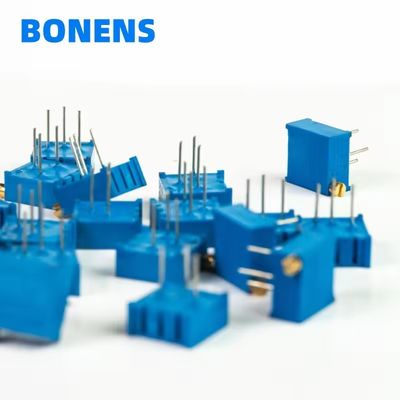 3296w 10k ohm 0.5 watt glass glaze multiturn rotary trimmer potentiometers variable resistors