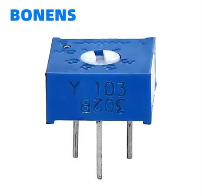 3386y Square Single Turn Cermet Trimming Potentiometer 3386 0.5w
