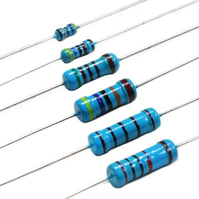 Precision Resistor 1% 2% 5% MF 1/6W 1/4W 1/2W 1W 2W Original Manufacturer Metal Film Resistor