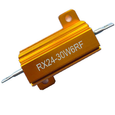 RX24 30W Gold Aluminum Housed Wirewound Power Resistor power resistor dynamic braking resistor