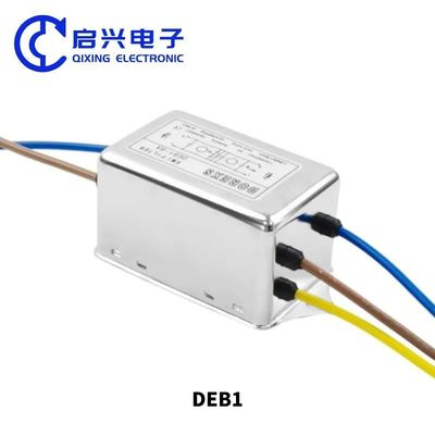 DEB1 220v 20a power filter emi filter Manufacturer Single Phase AC 1A 3A 6A 10A industrial emi filter