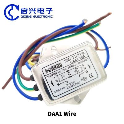 daa1 AC emi line filter  220V 1A 3A 6A