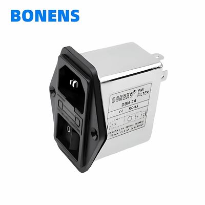 Dbi6 Emc Emi Noise Filter With Fuse And Switch 220v Low Pass Filter Widely Used Nois Filter 1a 3a 6a 10a