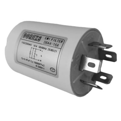 DBA4-Round Single-Phase Universal Series Power Filter for Conducted Radiation Testing