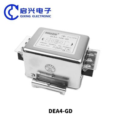 DEA4-GD High Performance Rail Installation 3A 6A 10A 20A 230V AC EMI Filter Single Phase