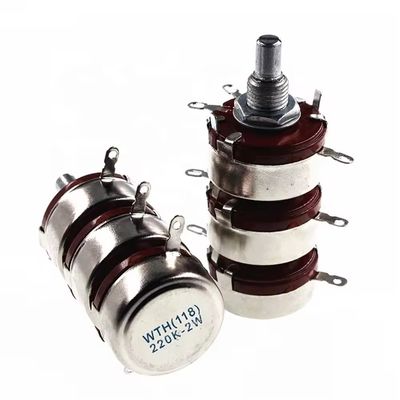 WTH118 Triple potentiometer carbon film potentiometer 220K 2W
