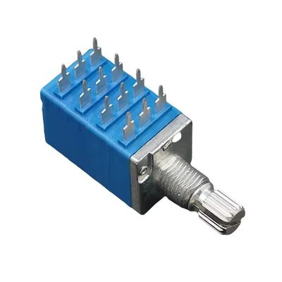 9mm 4 gang 12pins potentiometer led light dimming rotary potentiometer Automotive encoders