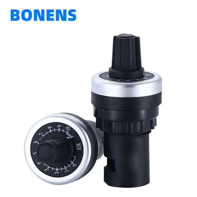 BONENS LA42DWQ-22 4.7K Ohm Knob Rotary Switch Potentiometer Pot Inverter Converter Resistance Variable Speed Drive Poten