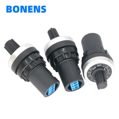 High Precision Potentiometer Adjustable Frequency Converter Single Turn Rotary Potentiometer LA42DWQ-22 22mm 1K 5K 10K