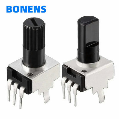 10pcs Rv09 Vertical 12.5mm Shaft 1k 2k 5k 10k 20k 50k 100k 0932 Adjustable Resistor 9 Type 3pin Seal Potentiometer